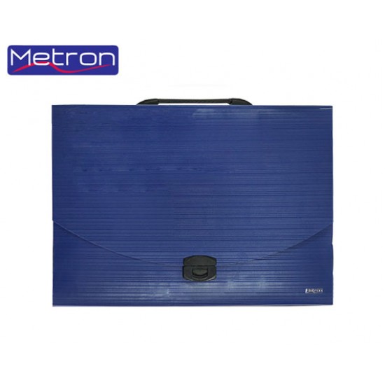 METRON ΤΣΑΝΤΑ ΣΧΕΔΙΟΥ ΕΓΓΡΑΦΩΝ PP 28x38x5 ΜΠΛΕ